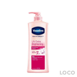 Vaseline Healthy Bright Lotion UV Brighten 400ml - Bath &